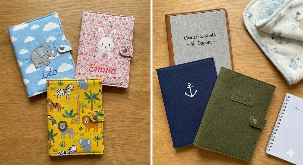 protège carnet santé pour enfant et aussi pour adulte