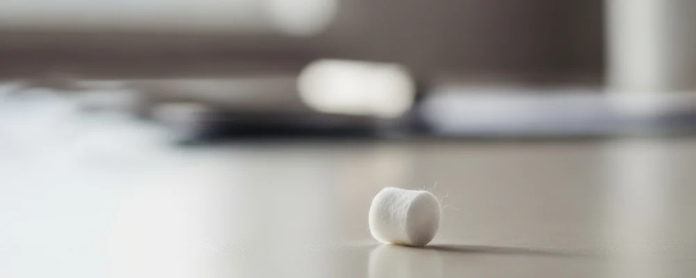 Pansement dentaire tombé après dévitalisation : cas particulier — Pansement dentaire tombé