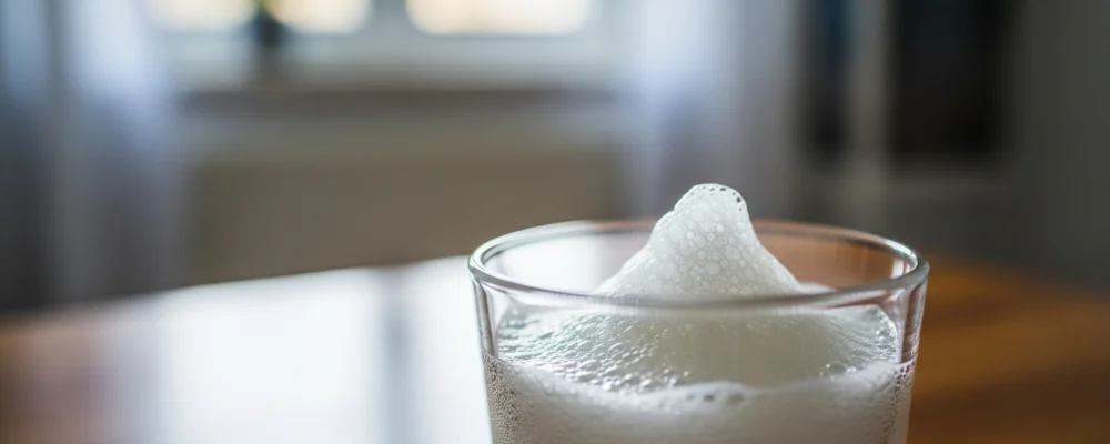Causes principales de vomir de la mousse blanche chez l'adulte — Vomir de la mousse blanche : causes et que faire en 2026