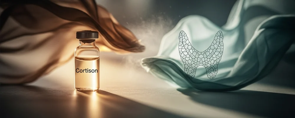 cortisone et hypothyroidie