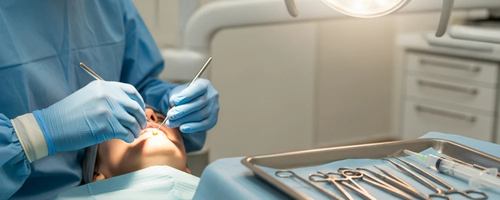 Opération dents de sagesse : anesthésie locale ou générale — Opération dents de sagesse