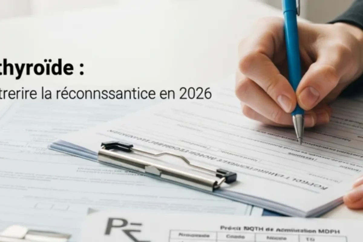 RQTH et thyroïde : comment obtenir la reconnaissance en 2026