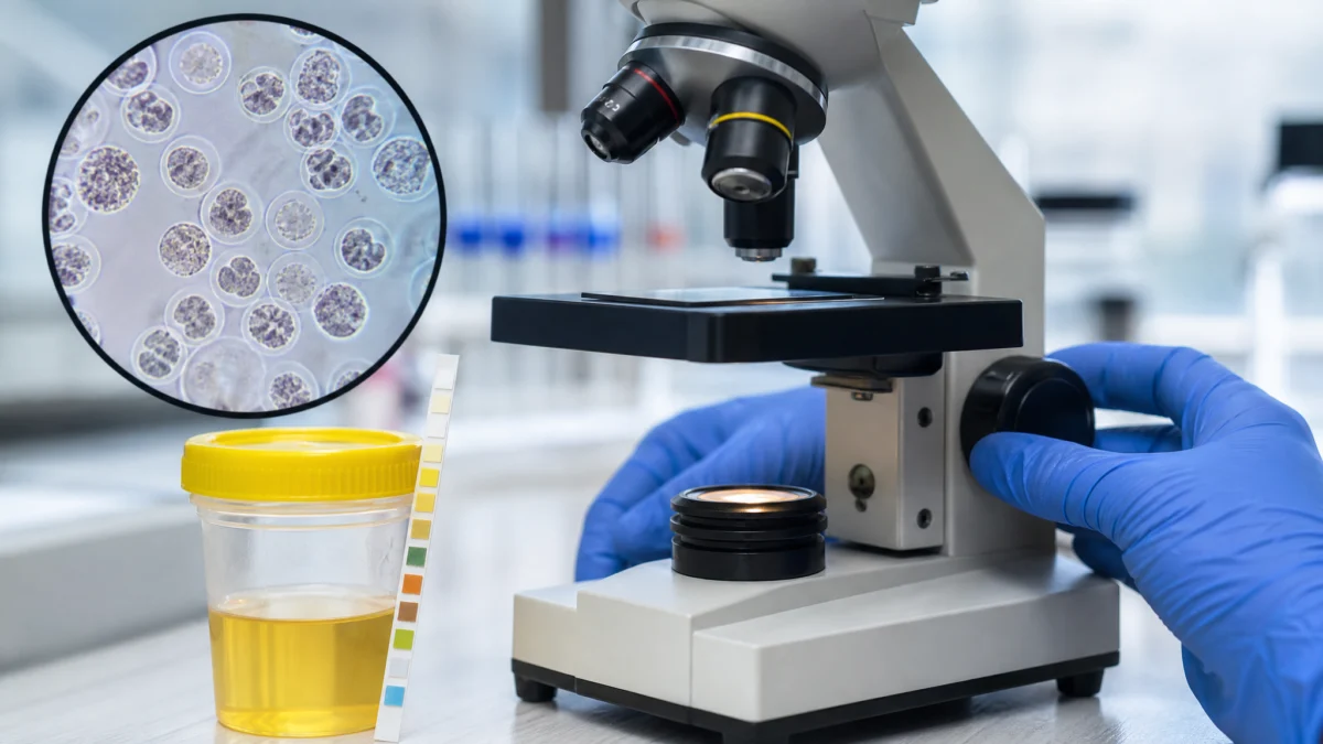 Quelles causes derrière un taux de leucocytes élevé dans les urines — urines leucocytes