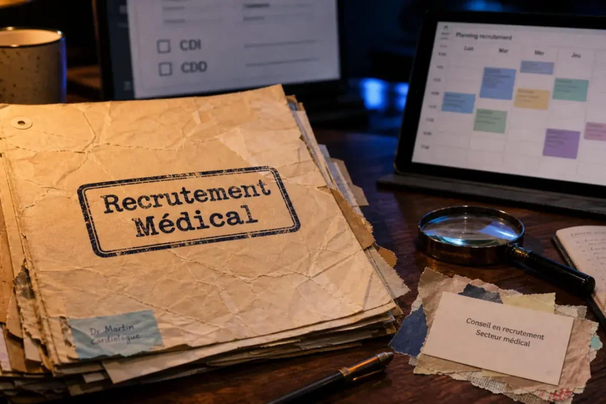 Cabinet de recrutement médical : recruter vite sans confondre urgence et précipitation