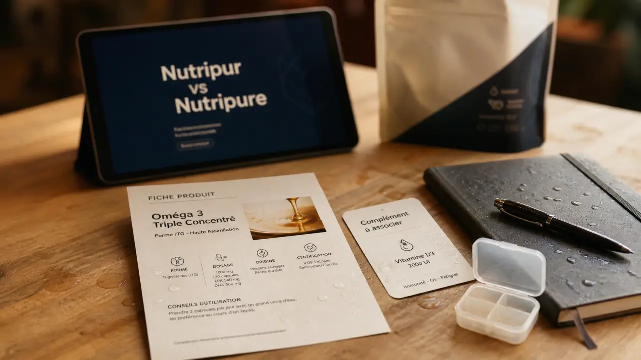Nutripur vs Nutripure : vérifier les critères qualité avant achat