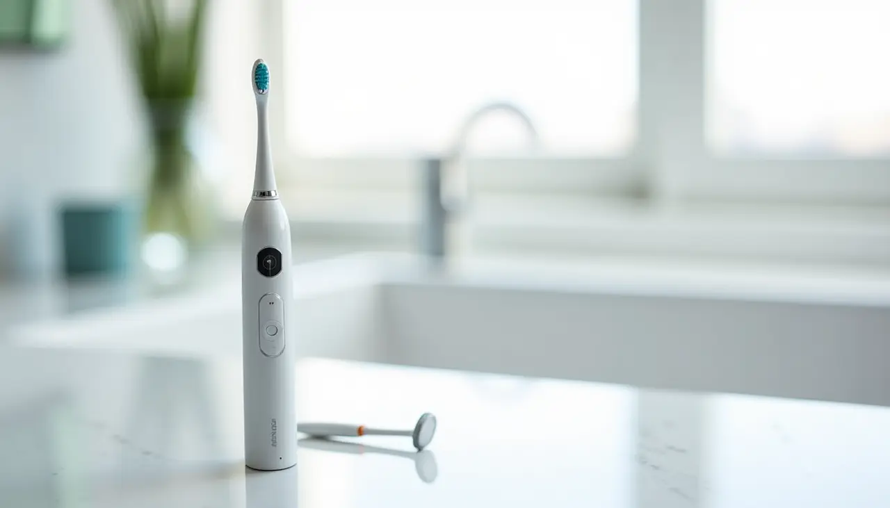 Illustration : rois mois, ou plus tôt si les poils — détartreur et brosse à dents électrique 2 en 1 : votre soin dentaire professionnel à domicile