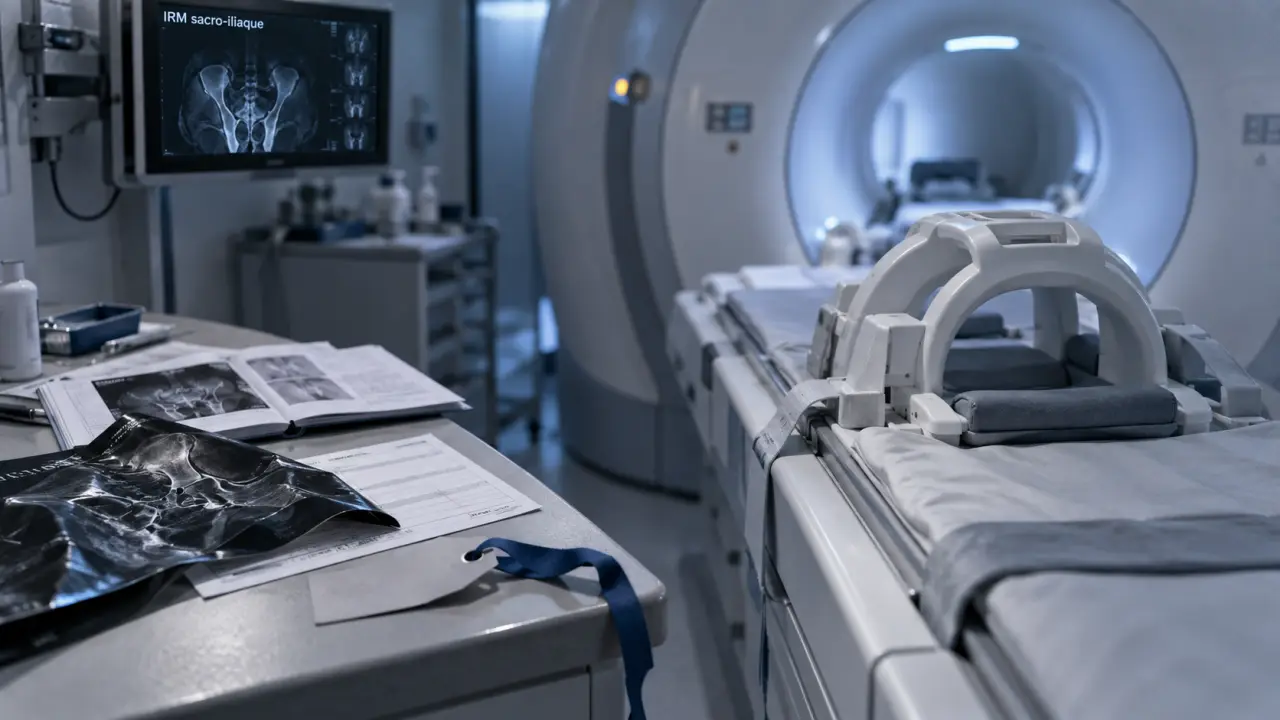 IRM sacro iliaque : examen IRM bassin pour détecter inflammation
