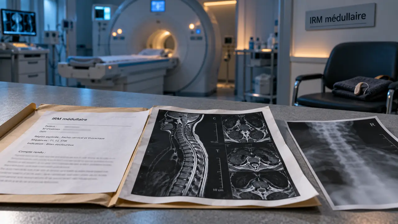 IRM médullaire et SEP : lésions à l’IRM médullaire