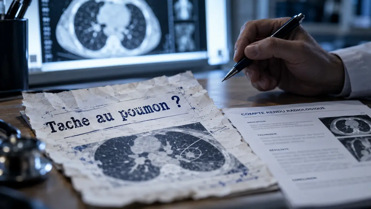 Tache au poumon : tache au poumon est ce grave, signes d’alerte